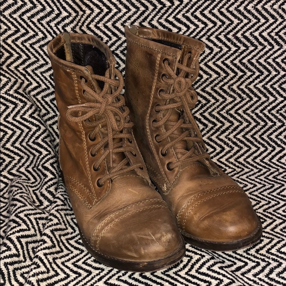 Steve Madden Combat Boots